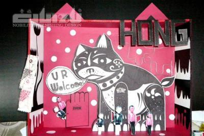 我的橱窗设计&T台设计~