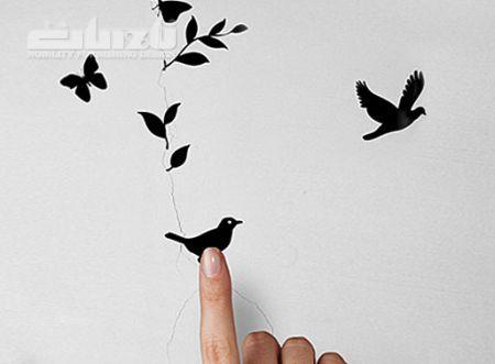 装饰墙面裂缝的墙贴