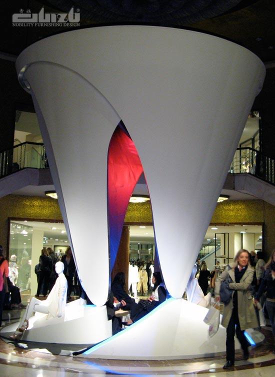 UNstudio installation for zara milan 2010