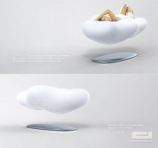 磁悬浮云沙发概念设计