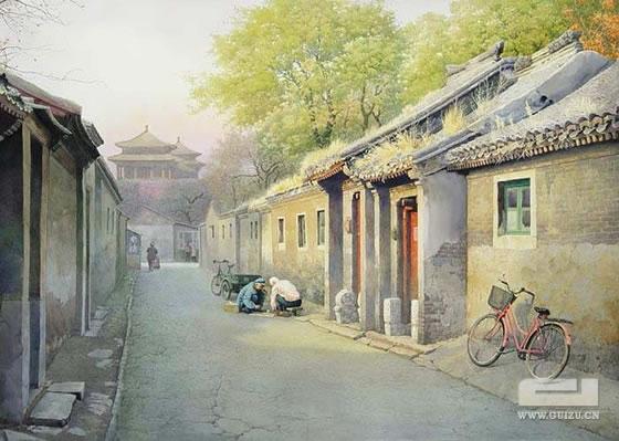 图画中才有的老北京